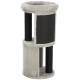 Trixie Cat Tower Giorgia ansamblu de zgariat pentru pisici gri 38 x 82 cm